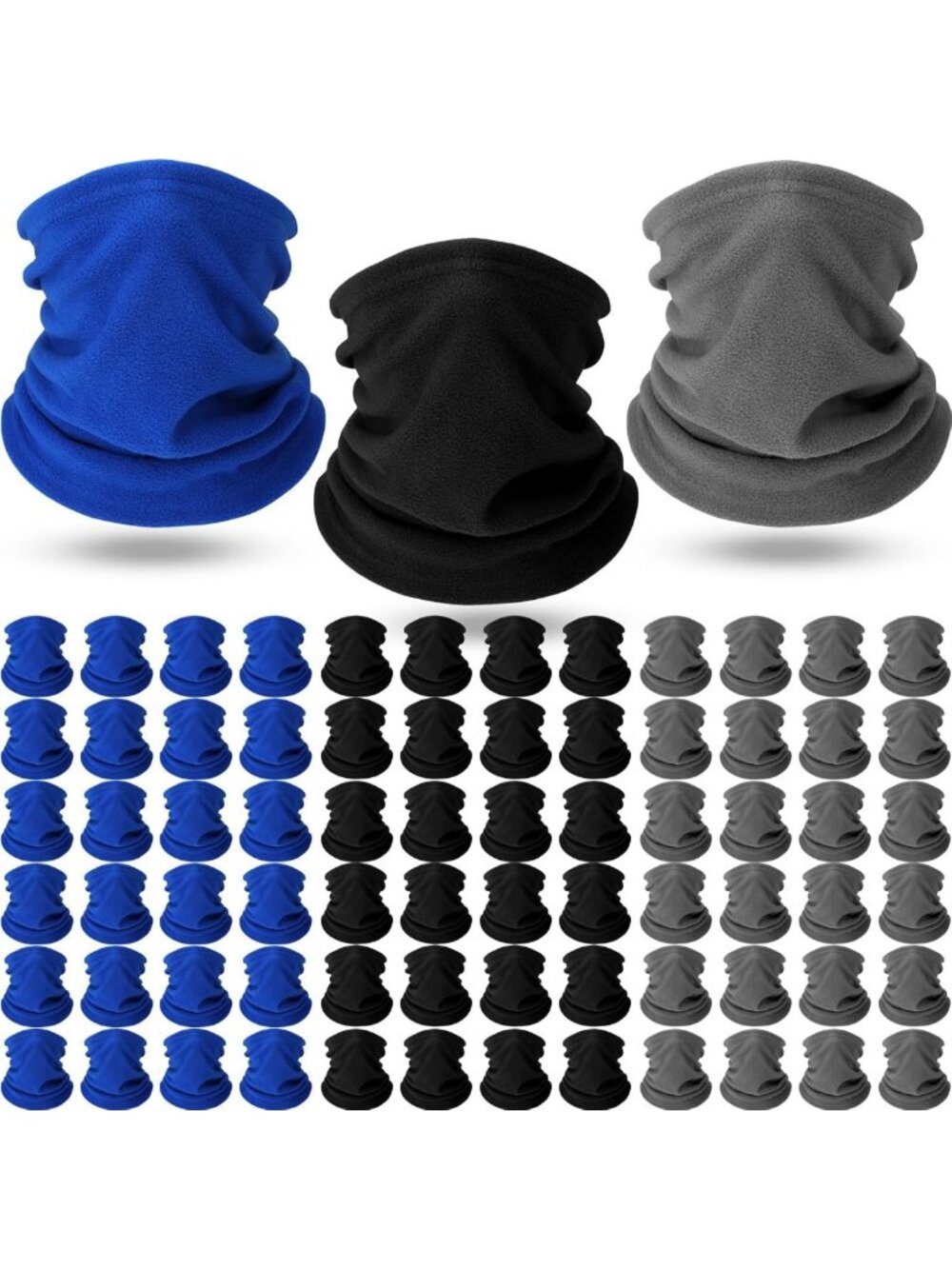 Cozy Fleece Neck Gaiter for Winter Warmth | Soft, Versatile, Bulk Options